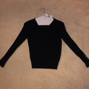 Navy tight fit shirt